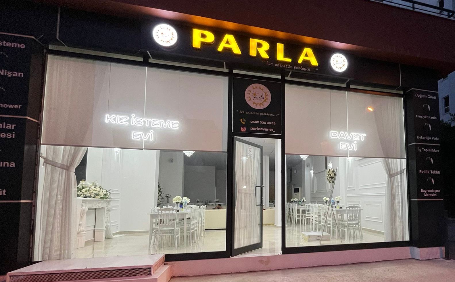 PARLA KIZ İSTEME VE DAVET EVİ